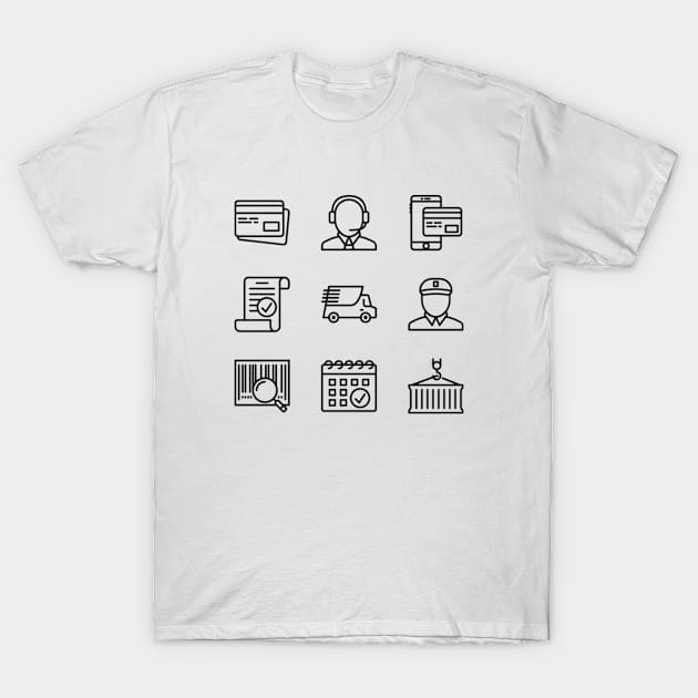 Distribition Icons T-Shirt by Apri